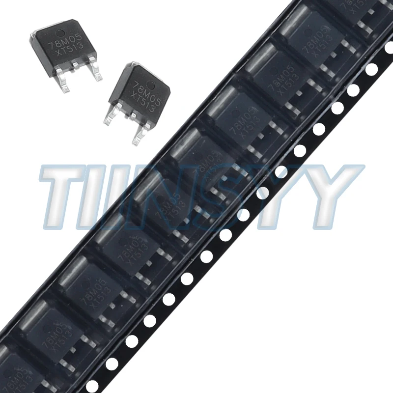 78M05 LM7805 TO-252 7805 1000MA 5V NEW Three-terminal Voltage Regulator Tube