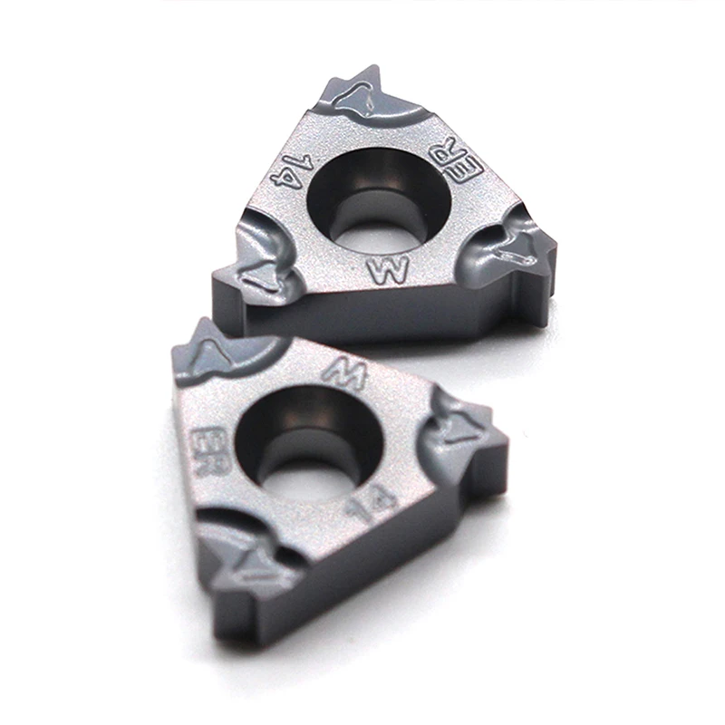 16ER Inserts 16IR 14W 11W 19W IC908 55 Angle Thread Turning Tool Tungsten Carbide Insert 16ERM 16IRM Threading Lathe Cutter Tool