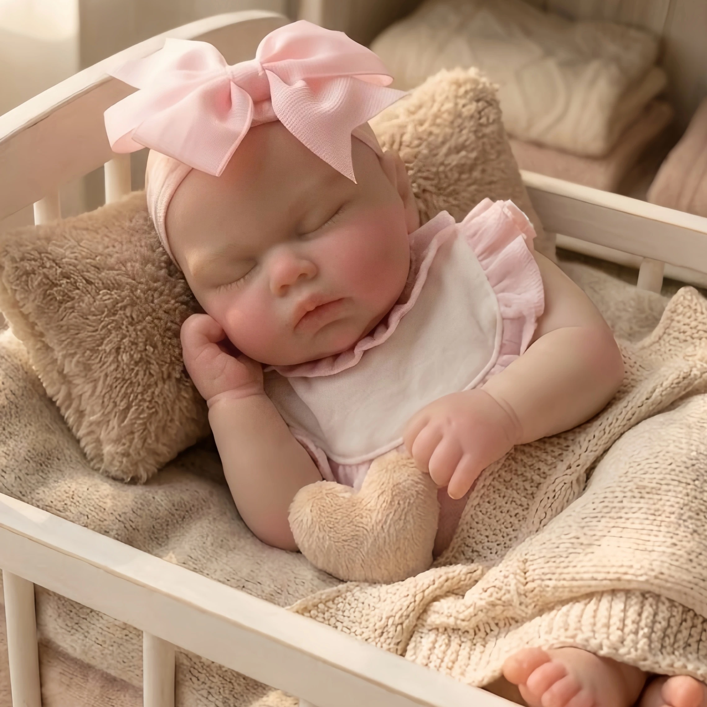 12 Inch Full Silicone Reborn Doll, Open Mouth, Washable, Hand Painted Skin, Extra Outfit, Perfect Gift, Bebe Reborn De Silicona