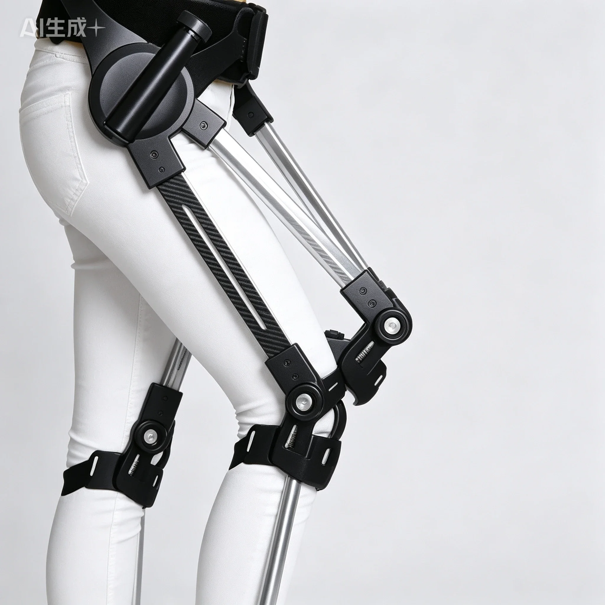 Exoskeleton Assisted Robot Leg Rehabilitation Walker for Stroke Hemiplegia Wireless Remote USB 230kg