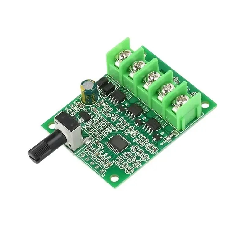 DC Three-Phase Brushless Hall Motor Control Board Speed Controller for Optical Drive Hard Disk Fan 6V/12V/24V