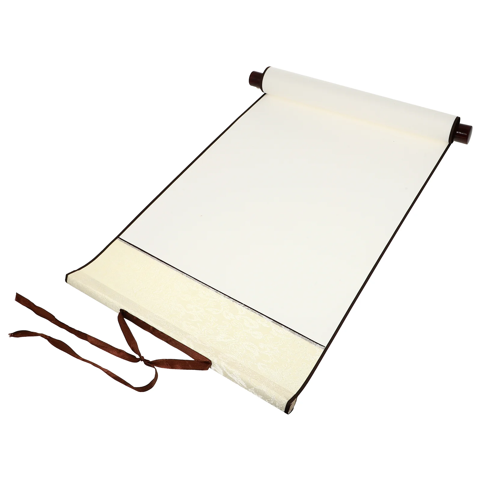 Scroll Paper for Writing Calligraphy Home Accessory Small Tools Blank Rice Painting