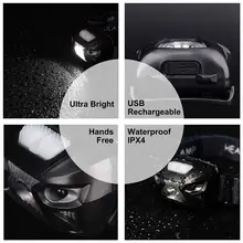 ZK20 USB Rechargeable LED Headlamp #5