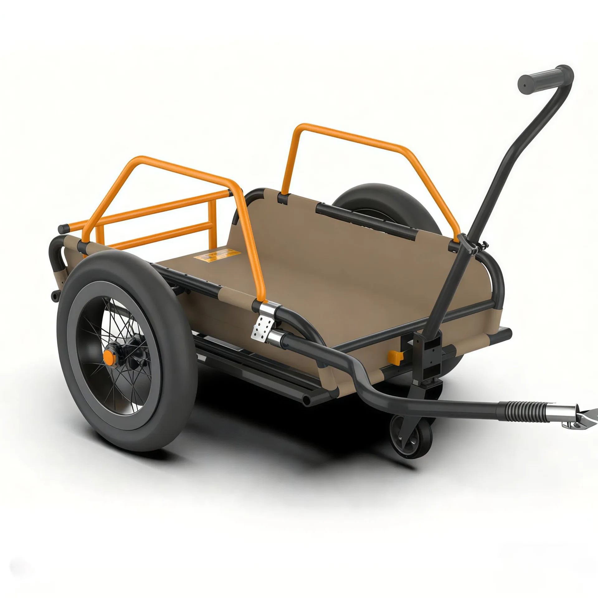 Factory Direct Sales Electric Bicycle Cargo Pet Trailer Support OEM Customization Hanging Towing Small Trailer Made in China