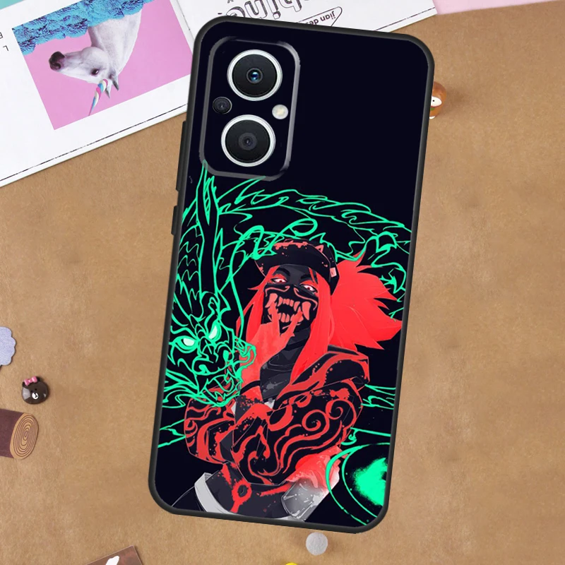 Game Hero Akali Funda For OPPO Find X6 X5 Pro X2 X3 Neo Lite OPPO Reno 6 7 8 Lite 2 3 4 5 Z 8T Phone Case