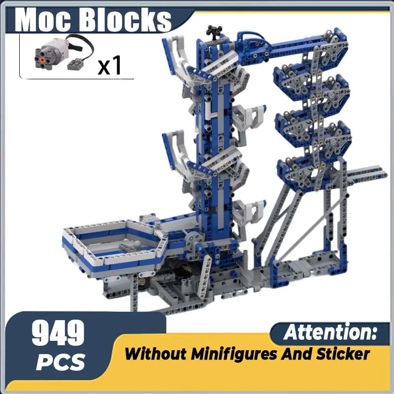 

Particle Technology Building Block MOC Great Ball Conveyor Assembly Line GBC Assembled Toy Education Splicing DIY Model