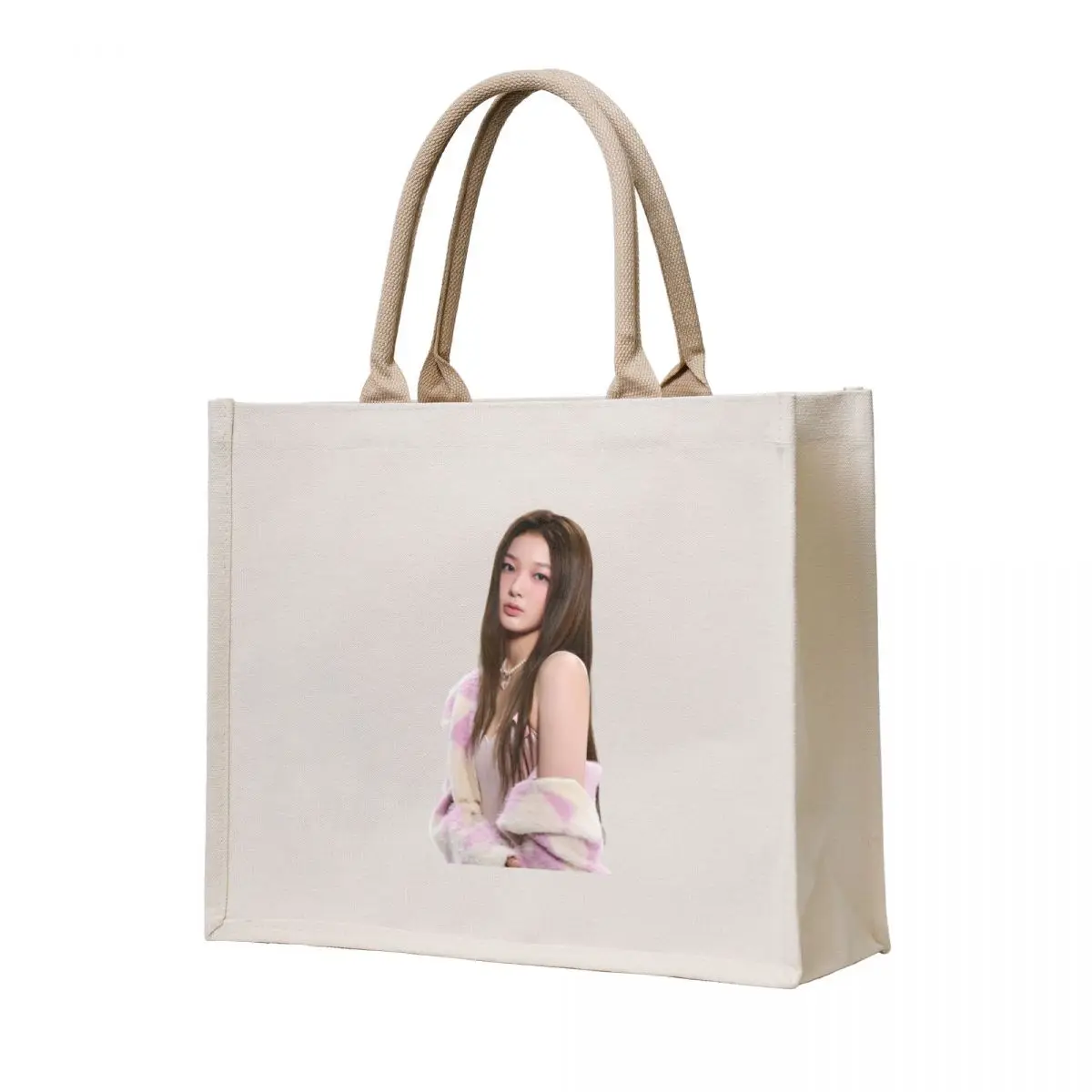 

Yoonchae KATSiEYE Tote Bag Canvas bag for women tote bag university shoping shopper women canvas