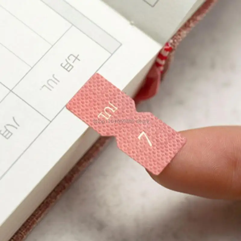 10 Sheets Monthly Separator Tabs Monthly Tabs Index Sticker Adhesive Index Tabs for Office Study