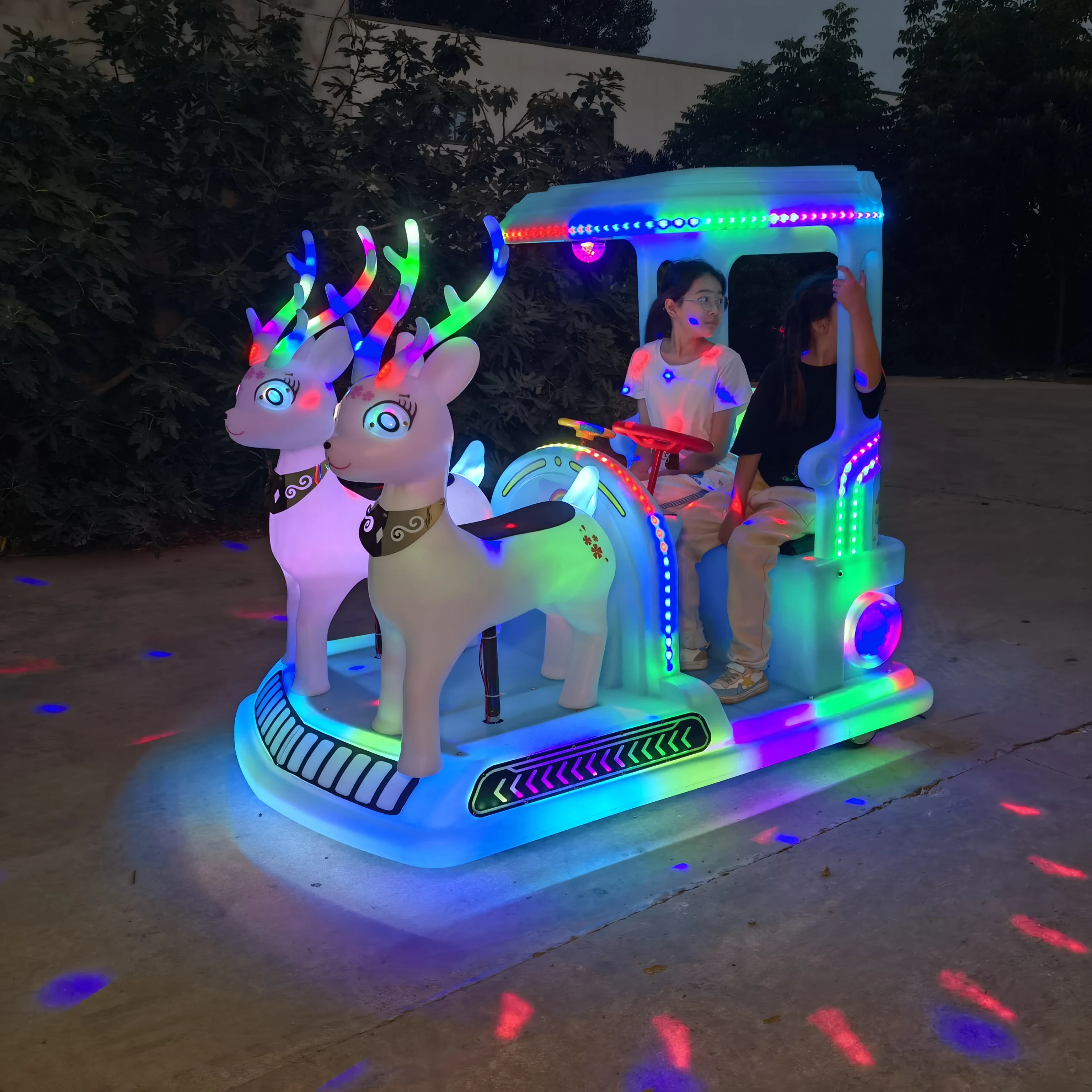 Chinese supplier's children's zoo electric bumper car, lightweight