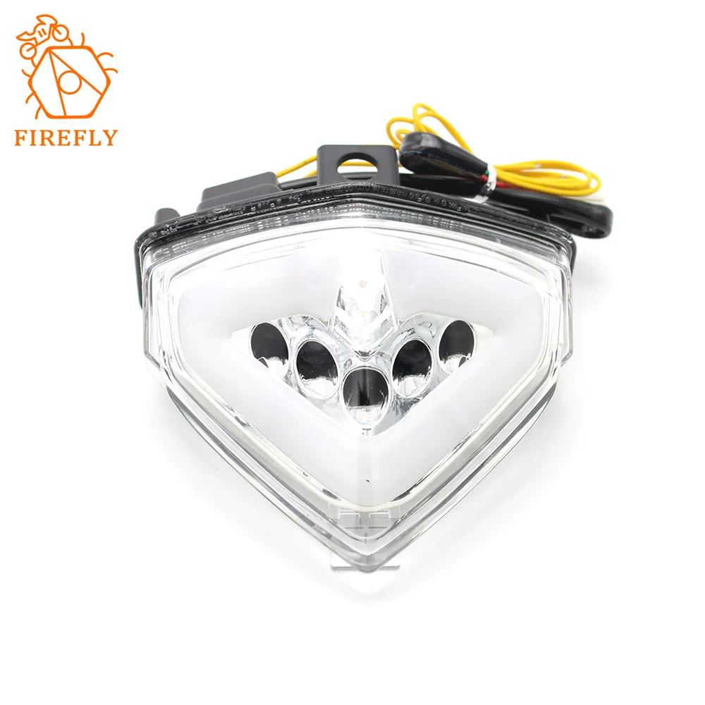 Luz LED intermitente para motocicleta, faro trasero de freno para HONDA CB1000R 2008-2014 CBR600F, CB 1000R CB1000 R