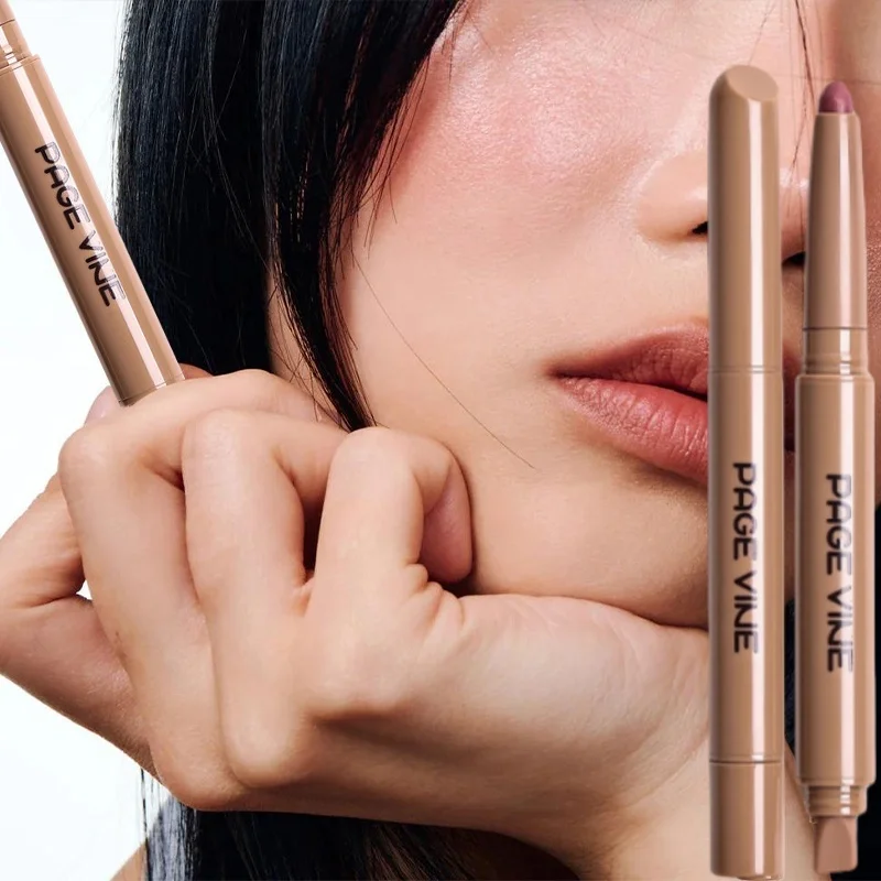 

Skin Peptide Lip High Pigmented Contour Lipstick Pencil Lasting Waterproof Velvet Well-defined Lip Stain Makeup