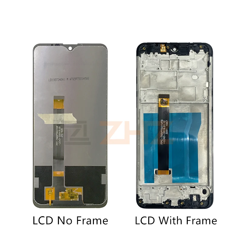 For LG K50S LCD Display Touch Screen Digitizer Assembly Lcd Digitizer K50S Screen LMX540HM With Frame Replacement Repair Parts