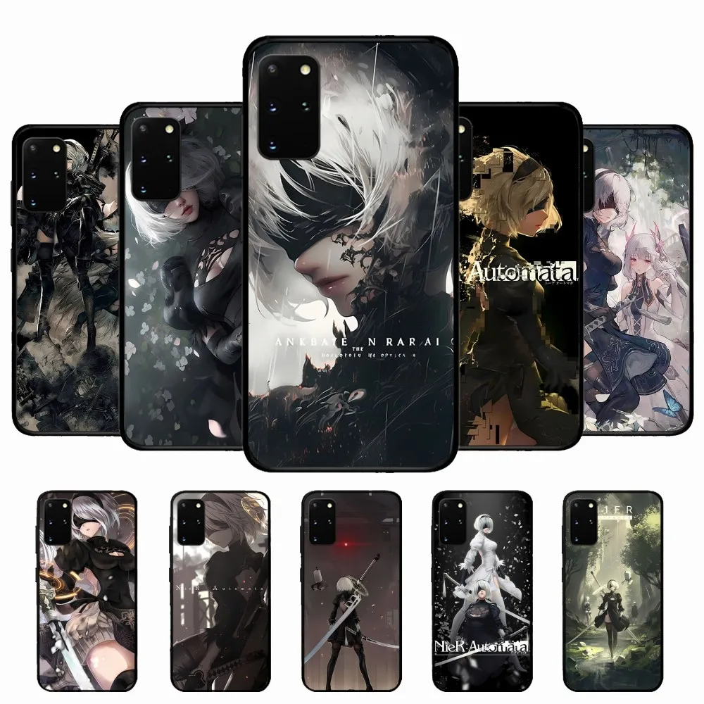 NieR Automata Phone Case For Samsung S 9 10 20 21 22 23 30 23plus Lite Ultra FE S10lite Fundas