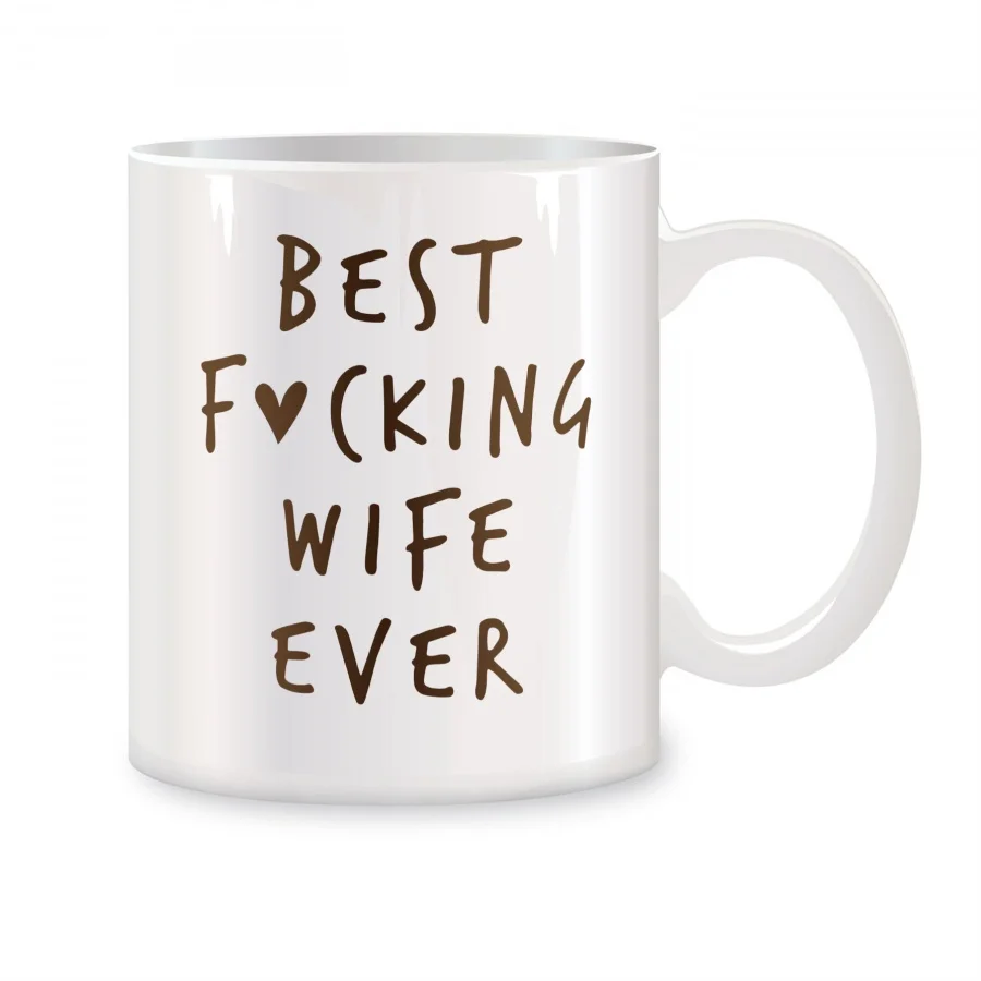 

Wife Mugs For Women Wife Wifey Birthday Novelty Coffee Ceramic Tea Cups White 11 oz