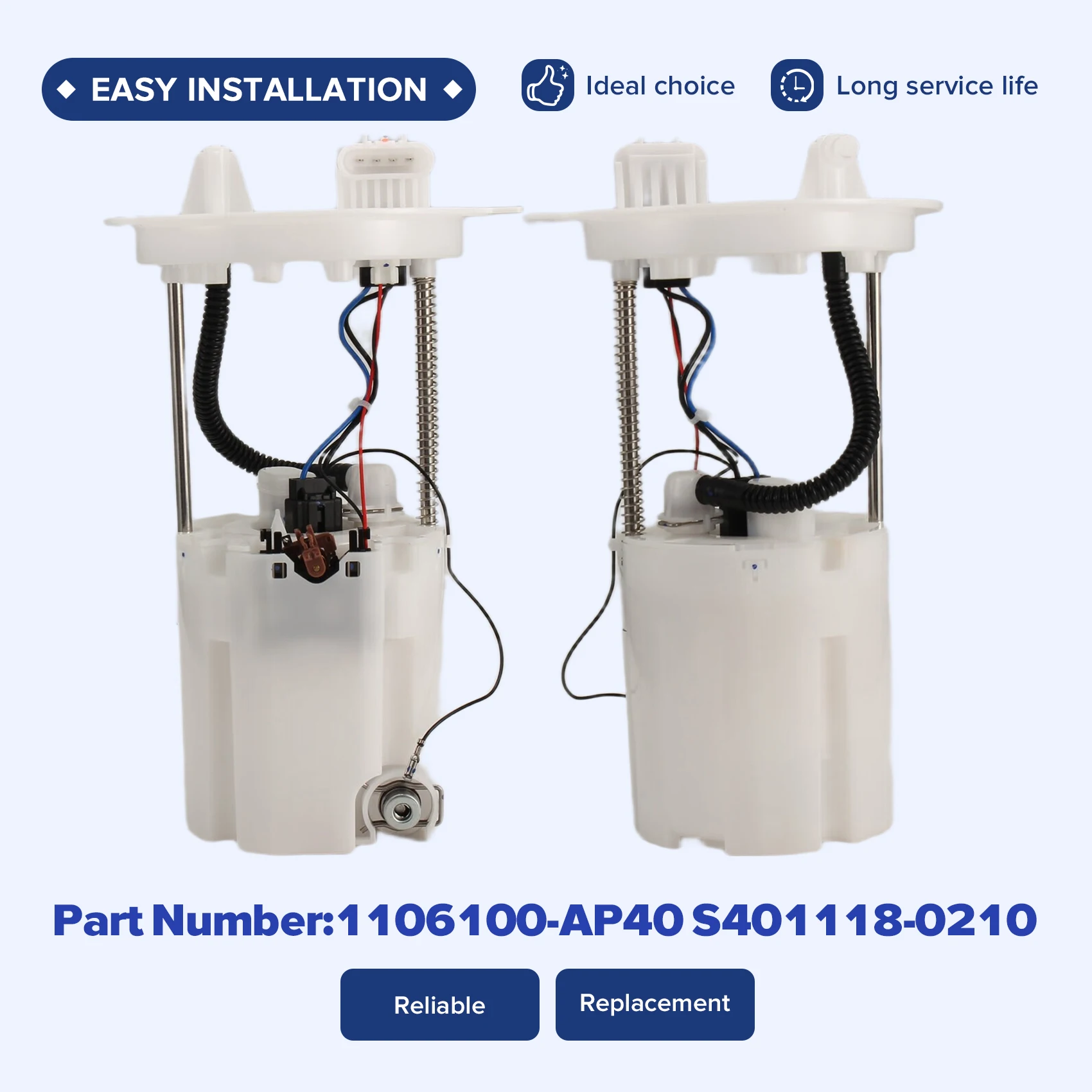 

ABXN-Топливный насос в сборе, часть электромобиля для Changan CS95 2019-2022 1106100-AP40 S401118-0210