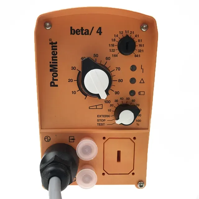 TLF مضخات قياس كيميائية عالية الجودة ProMinent BT4b1000 عالية الجودة في PVDF لمعالجة المياه.