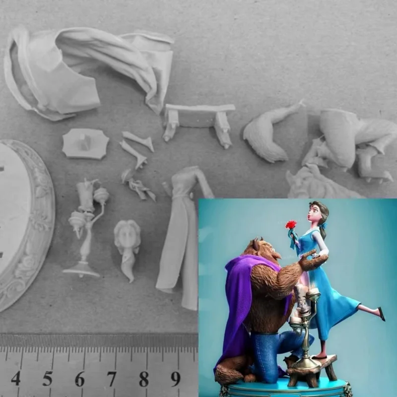 

1/24 Scale Fantasy Romantic Love Resin Figure Model Kit Unpainted Unassembled
