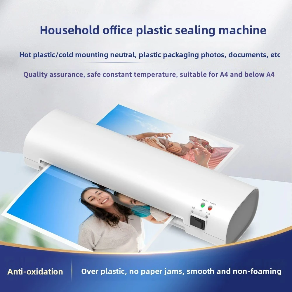 SL268 مكتب منزلي A4 آلة الترقق المهنية الساخنة والباردة الترقق العالمي سريع التسخين صور وثيقة تغليف