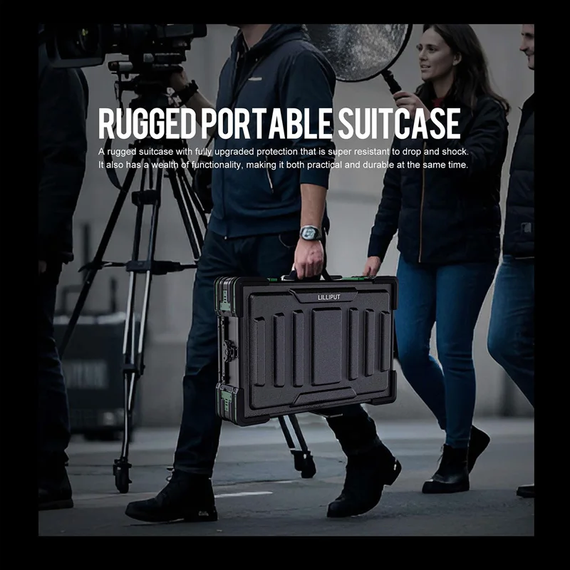 شاشة LILLIPUT UQ23 مقاس 23.8 بوصة 8K SDI عالية السطوع 4CH متعددة الرؤية ومدخلات رقمية متوافقة مع HDMI للفيلم/الستوديو