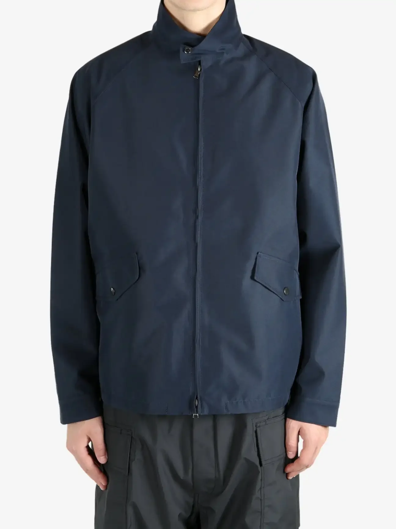 

NANAMICA 2L composite fabric urban outdoor casual waterproof stand-up collar British zipper jacket