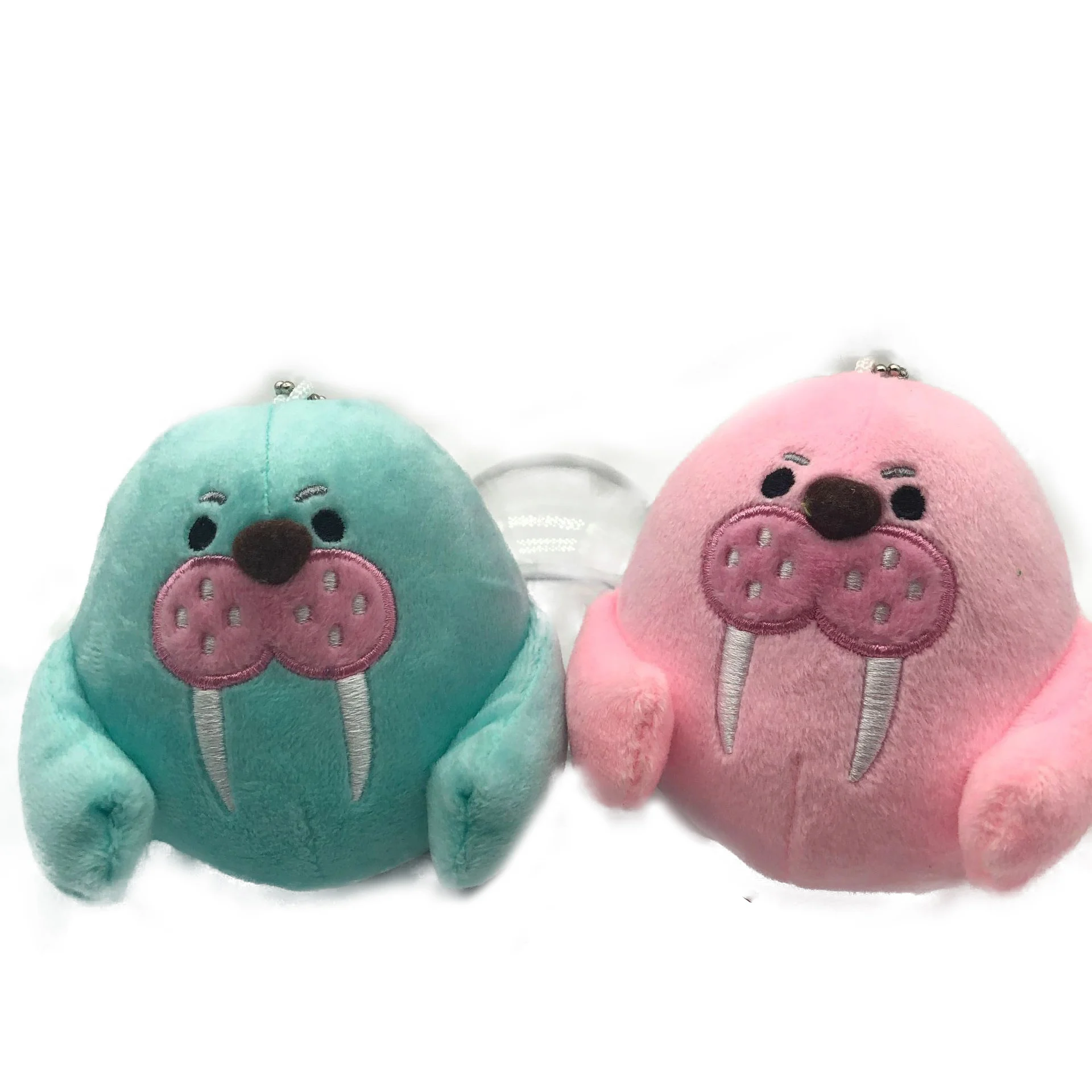 Muñeco de peluche de león marino de dibujos animados para niños, juguetes de peluche de animales suaves, bolsa colgante Kawaii, accesorio de regalo para pareja, 12cm, nuevo