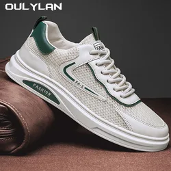 2024 Non-slip Sports Shoes Comfortable Male Sneakers Mesh Hollow Sports Shoes Men's Sneakers Platform Casual Shoes for Men