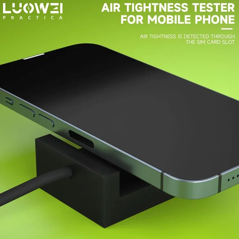 Rilevatore di tenuta all'aria Luowei per iPhone Android cellulare test Non distruttivo riparazione dello schermo LCD strumenti di rilevamento rapido