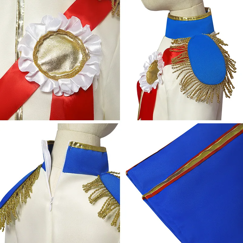 Costume de Prince pour Enfants, Tenue de Jeu King Py, Tenue de Carnaval, Déguisement Cosplay, Ensemble Chemise et Pantalon, Contes de Dégradation, Charmant, Halloween