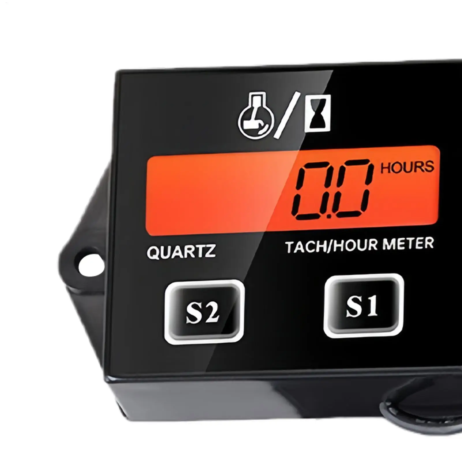 

Тахометр для мелких двигателей, инструмент для точного обслуживания, цифровой тахометр двигателя для друзей, мужчин, ремонт на открытом воздухе, обслуживание