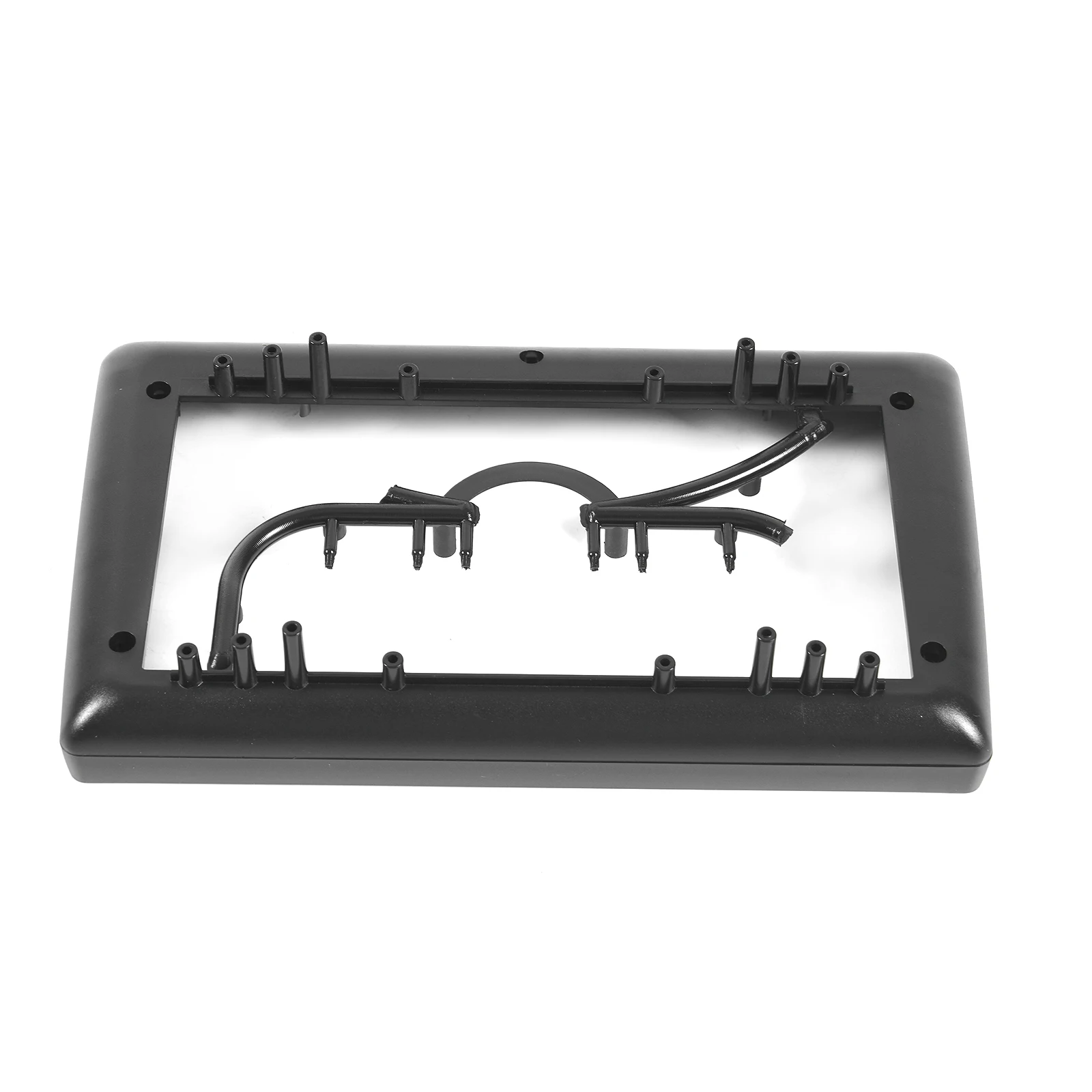 Universal dos 2 doble Din Radio de coche Fascia 7 a 9 pulgadas estéreo de coche Panel de unidad central tablero marco de montaje Kit de molduras placa frontal