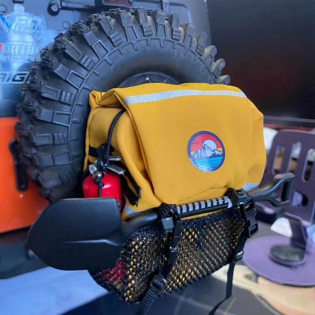 Sportowa torba podróżna plecak symulacyjny do miniaturowej skali 1/10 1/8 1/18 1/24 gąsienica RC TRX4M SCX24 SCX10 AX24 części