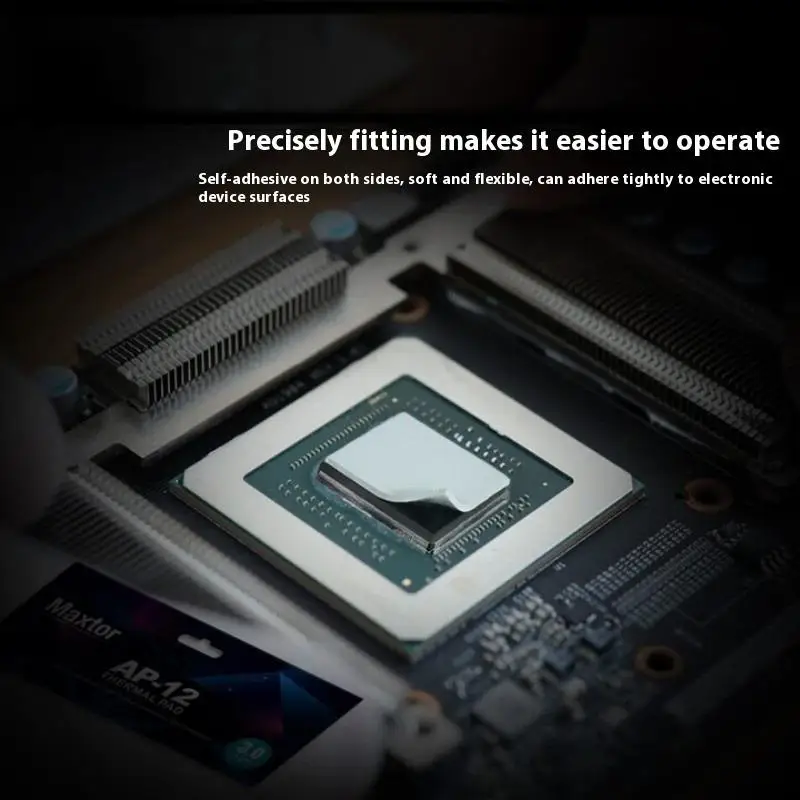 HISEECON 14.8 W/mK Podkładka Termoprzewodząca z Zmianą Fazową do Laptopa GPU CPU Odprowadzanie Ciepła Radiator Chłodzenie Silikon Przewodzący