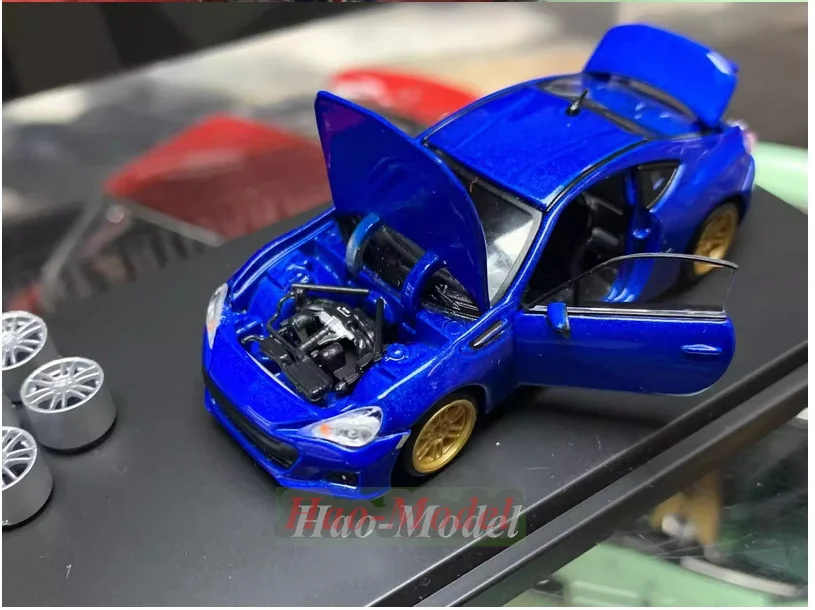 RAM 1/64 For Subaru BRZ Modified version Alloy Diecast Model Car Simulation Toys Boys Birthday Gifts Hobby Display Collection