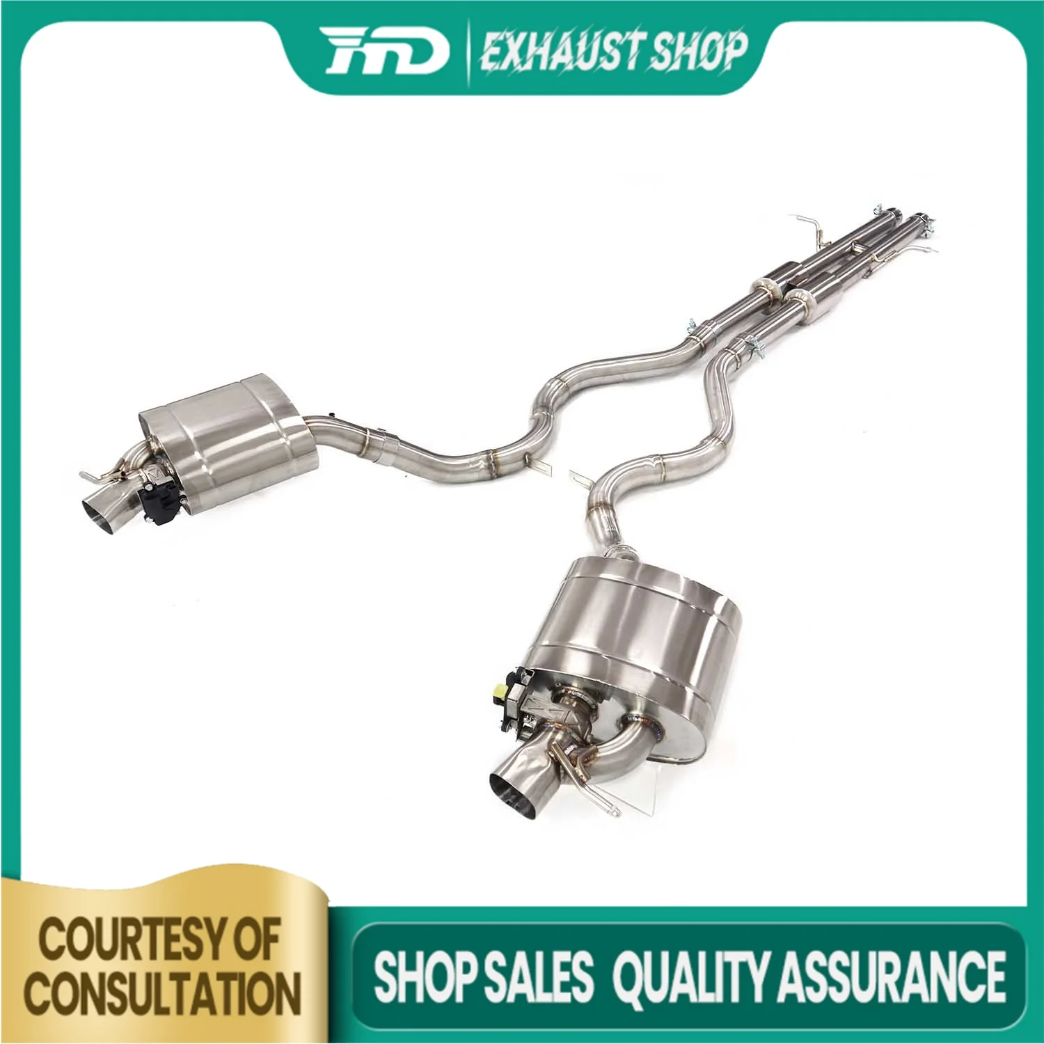 

High Quality Catback Exhaust for Land Range Rover L405 5.0T SS304 Electronic Valve Exhaust System Non-destructive HMD