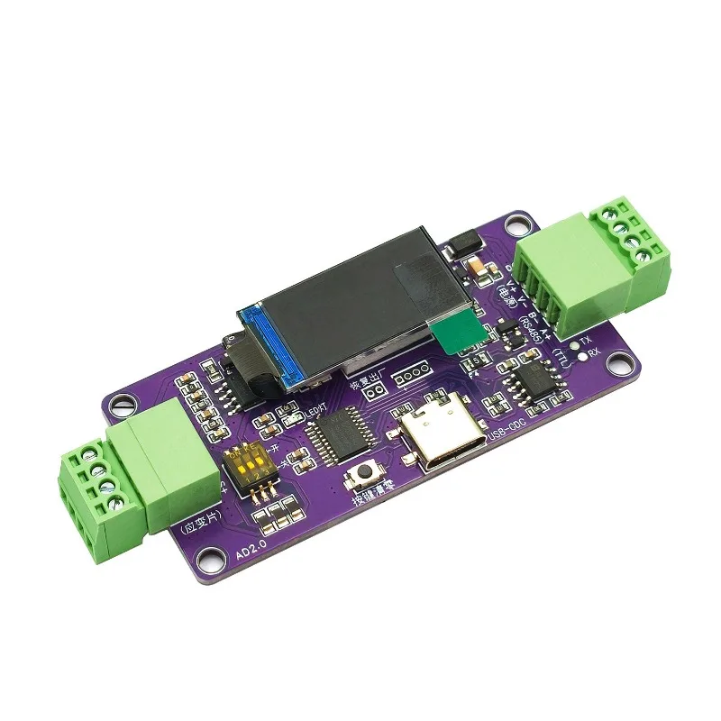 For High‑precision Full‑bridge Strain Gauge Acquisition Module RS485 Communication Transmitter Measurement Accessory