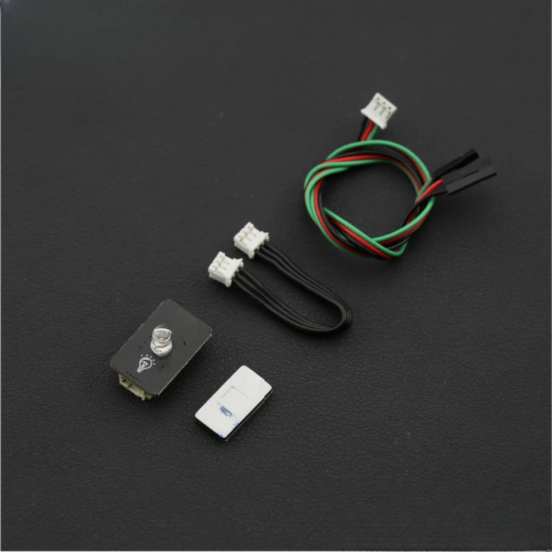 

The colorful LED module can be lit without programming and power on.