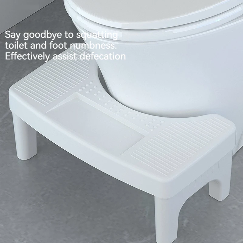 

Home Toilet Stool Removable Non-slip Toilet Seat Squat Stool Adult Children Bathroom Step Stool Convenitent Bathroom Accessories