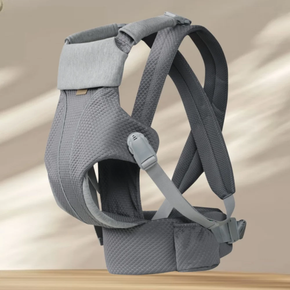 Breathable Mesh Baby Carrier, Ergonomic Airflow Infant Sling, Lightweight Hands-Free Holder for Newborn to Toddler