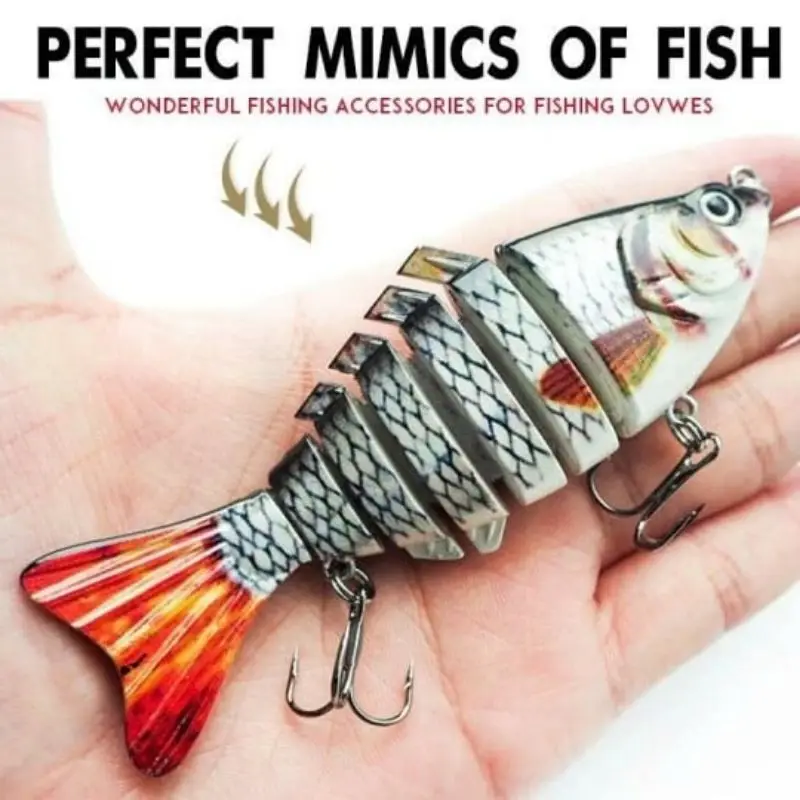 Bionic Swimming Lure Mini Jointed Swimbait 6cm 7cm Hard Bait Fishing Lures Sink Wobblers Good Swim Bass Trout Artificial Baits