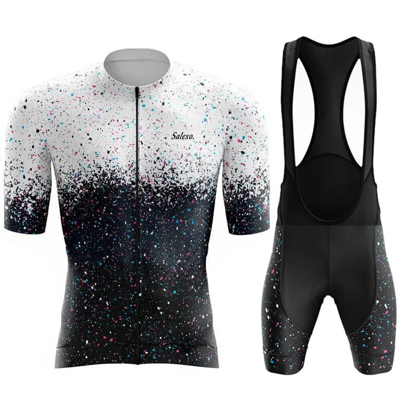 Men's Cycling Jersey Set Summer Star Point Short Sleeve Cycling Clothing Mtb Bike Uniforme Maillot Bicycle Ropa Ciclismo Hombre - Image 3