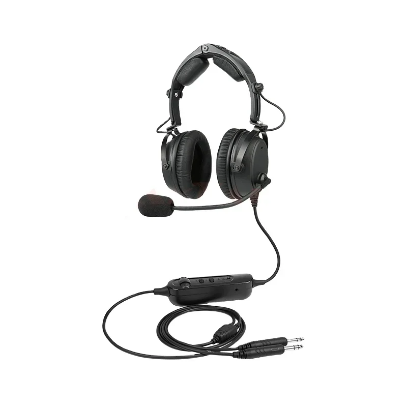 Pilot Headset Active Noise-cancelling Aviation Headset with Bluetooth PH-600A-ANR