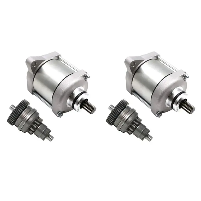 2 motores de arranque eléctricos para motocicleta y engranaje intermedio Bendix para 250 300 XC TPI TPI EXC 55440001000, 55440126000-A08Q
