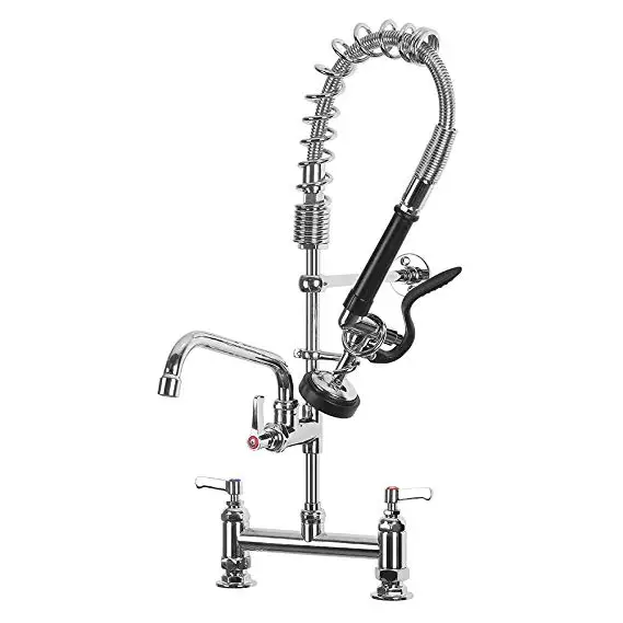 

Кухня Ресторан Предметывающийся двухъярусный смеситель для кухонной мойки высокого давления с добавленным изливом