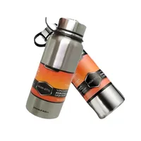 1.1L/1.5L 304 Stainless Steel Vacuum Thermos Bottle Travel Outdoor Portable Vacuum Flask With Tea Strainer Large Capacity Kettle