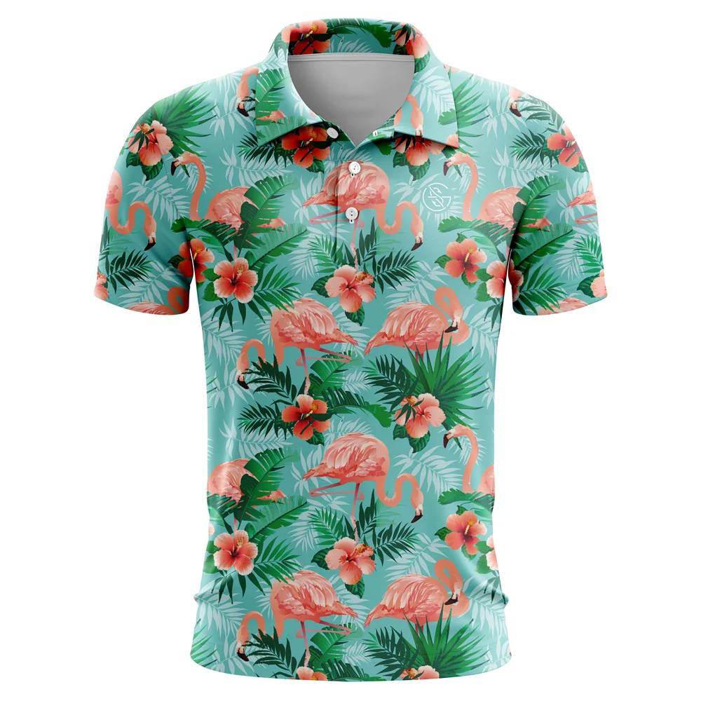 Kid's Polo Shirt Golf Shirts Turndown Buttons Print Tees Streetwear Short Sleeve Button-down Fashion Clothing Casual Blouse Top view 3