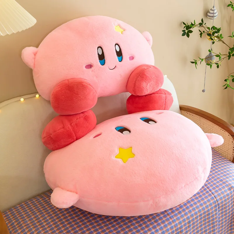 

70cm Anime Star Kirby Plush Toy Doll Soft Pillow Star Kirby Bed Pillow Gift Kawaii Toys Kids Birthday Home Decoration Gifts