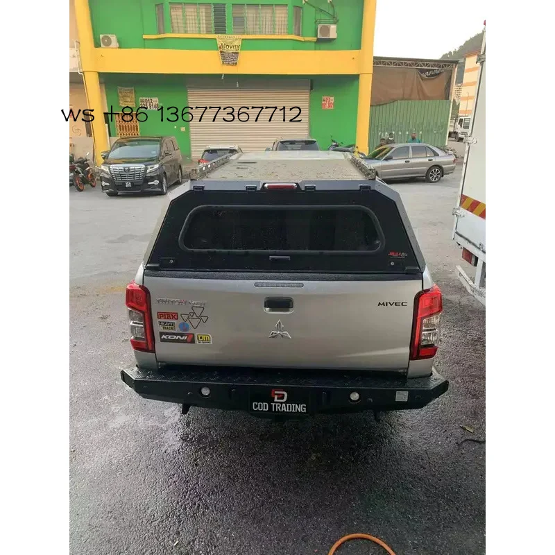 

ALUMINUM Bed 4X4 Black Car s Triton Hard Top Trucks Hardtop Topper Pickup Truck Canopy