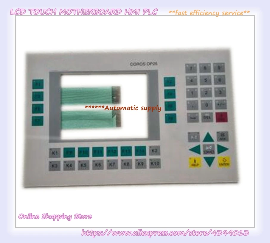 Neues Angebot Touch Screen Panel Film Mask OP25 6AV3525-1EA41-0AX1
