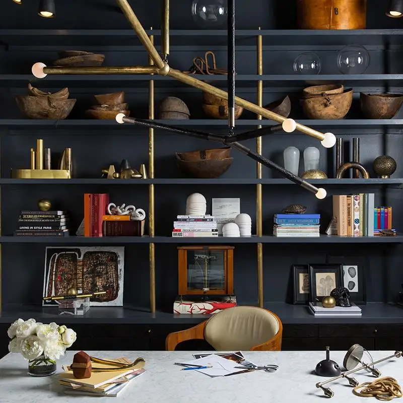 

Zhongshan factory direct sales Apparatus American retro surprise quiet wind designer creative simple living room bedroom meal