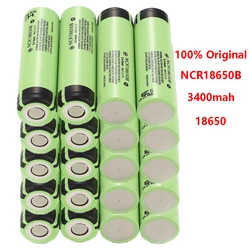 Soshine 18650แบตเตอรี่ลิเธียม3.7V 3400mAh แบตเตอรี่แบบชาร์จไฟได้100% ใหม่18650 3400mAh แบตเตอรี่ไฟฉาย